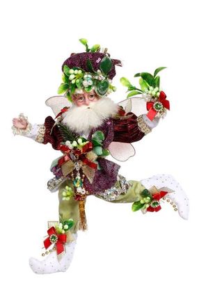 Mark Roberts Mistletoe Memories Fairy, Small in Plum at Nordstrom