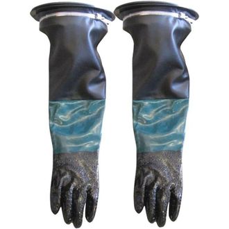 Elle Par De Guantes De Chorro De Arena De 60 Cm (tama&ntilde;o P)