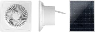 OEM Ventilatore Di Scarico A Pannello Solare, Ventilatore Di Scarico Ad Energia Solare, 12v Per Ventilatore Da Bagno A Risparmio Energetico