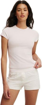 Cotton On Womens Dreamy Soft Baby Tee in Pink Kiss at Nordstrom, Size Xx-Small