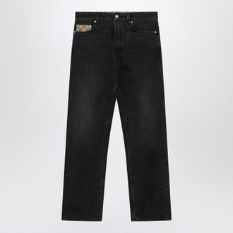 Gucci Black d&eacute;lav&eacute; jeans