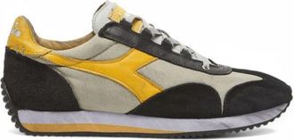 Diadora Stone Wash Heritage Sneakers - Heren - Sneakers - Veelkleurig - 45 1/2 EU - Su&egrave;de - Schoenen