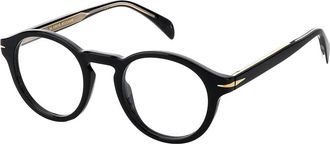 Eyewear by David Beckham DB 7010 Zonnebril in Zwart - unisex - Brillen - Zwart - 46 MM - Accessoires