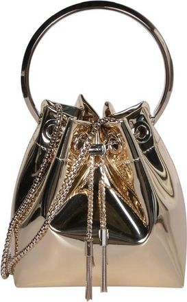 Jimmy Choo London Bon Bon Tassel Detailing Bucket Bag