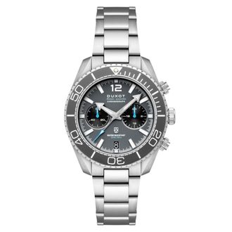 Duxot Tiburon Chronograph Quartz Grey Dial Mens Watch DX-2062-11