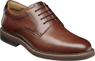 Florsheim Mens Norwal Plain Toe Oxford Shoes In Congac