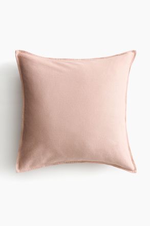 H&M Kissenh&uuml;lle aus Leinenmix - Helles Mattrosa