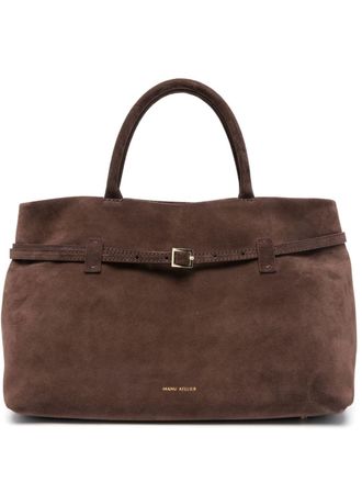 Manu Atelier Borsa tote Le Cambon 35 - Marrone