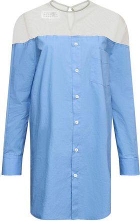 Maison Margiela Mm6 Maison Margiela Womens Button Front Cotton Top