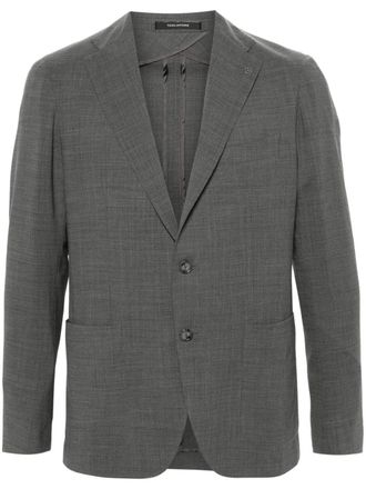 Tagliatore Blazer monopetto con revers a lancia - Grigio