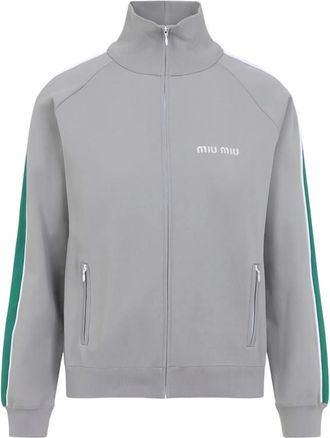 Miu Miu Zip-up Sweatshirt