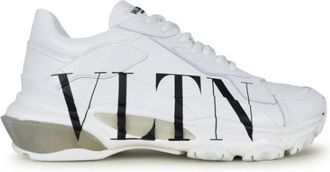 Valentino Garavani Bounce Sneakers - Dames - Sneakers - Wit - 35 EU - Leer - Schoenen