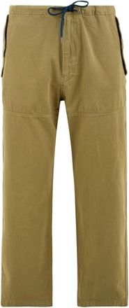 Paul Smith Cargo Pant - Heren - Straight fit broeken - Groen - L - Katoen - Broeken