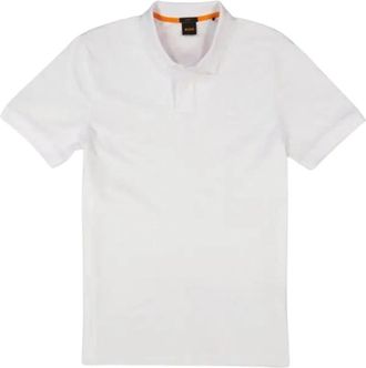HUGO BOSS Polo Shirt - Heren - Polos - Wit - 3XL - Tops