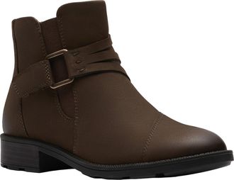 Clarks womens Adalynn Faye, Mushroom Nubuck, 2.5 UK