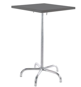 Schubiger M&ouml;bel Metall-Stehtisch S&auml;ntis Quadratisch