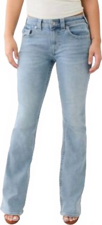 True Religion Becca Bootcut Jeans In Aqua Marine