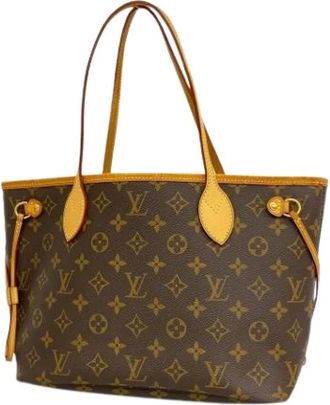 Louis Vuitton Pre-owned Tote Bags, female, Brown, Size: ONE SIZE Pre-owned Neverfull PM Tote Bag