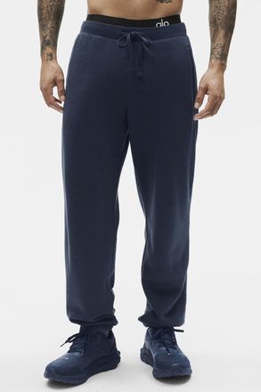 Alo | Chill Sweatpant in Navy Blue, Size: Medium