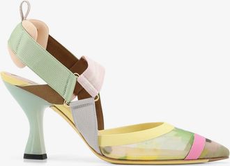 Fendi Decollet&egrave; Colibri in mesh multicolor - FENDI - gender_Woman