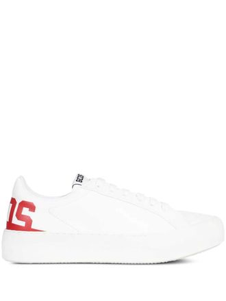 GCDS logo-print sneakers - White