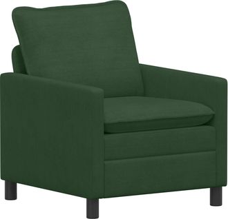 vidaXL Divano Verde Giungla 76 X 81 X 87,5 Cm Tessuto Vidaxl