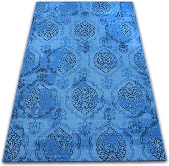 RugsX Rugsx - Alfombra Vintage 22213/473 Azul Cl&aacute;sico Blue 140x200 Cm