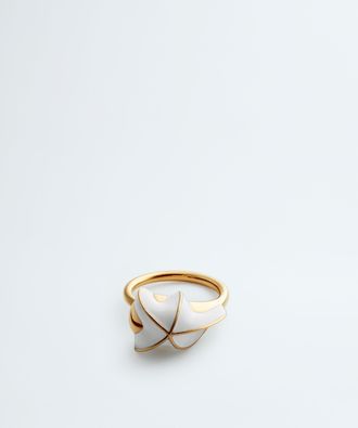 Bottega Veneta Anello Drop - Bianco - Donna - 11