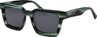 Replay Bicolor Acetate Sunglasses