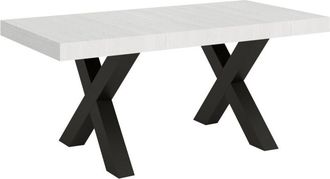 Itamoby Itamoby - Tavolo Perugia allungabile in legno per sala da pranzo -Fisso 160 cm / Noce