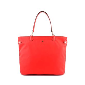 Pourchet Tassen, Dames, Rood, ONE Size, Leer, Daily Schoudertas
