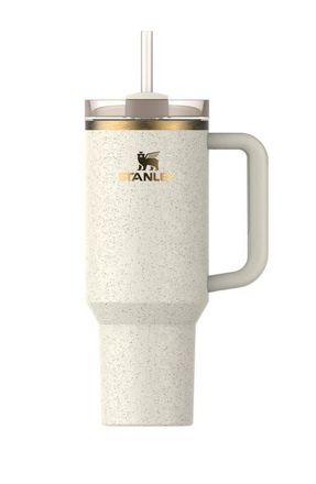 Stanley The Quencher H2.0 Flowstate 40-Ounce Tumbler in Cream Moon at Nordstrom