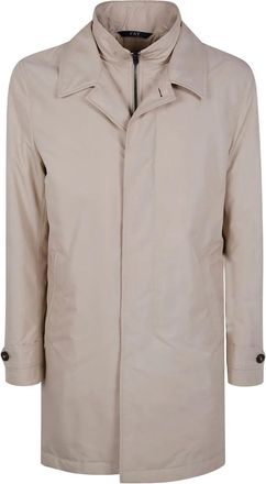 Fay Giacca con zip a collo alto - Toni neutri