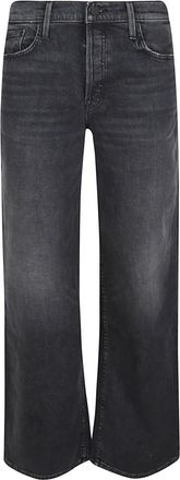 Mother The Smoothie Sneak Jeans - Dames - Regular Fit Jeans - Zwart - W29 - Jeans