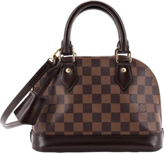 Louis Vuitton Brown Damier Alma Bb (Authentic Pre-Loved)