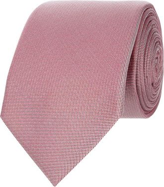 Blick. Krawatte aus reiner Seide in Altrosa, Größe 1