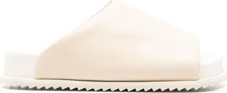 Yume Yume open-toe slip-on slides - women - Rubber/Rubber/Rubber - 35 - Neutrals