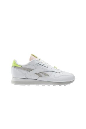 Reebok Female Adult Classic Leather FTWWHT/PUGRY2/ACIYEL 4
