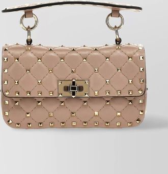 Valentino Garavani quilted spike rockstud handbag