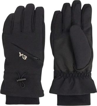 adidas Gewatteerde handschoenen - unisex - Outdoor handschoenen - Zwart - M - Leer - Fitness