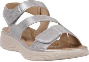 GC SHOES Judy Comfort Sandal in Silver at Nordstrom Rack, Size 7.5