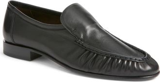 The Row Soft Two Loafer in Black at Nordstrom, Size 36.5
