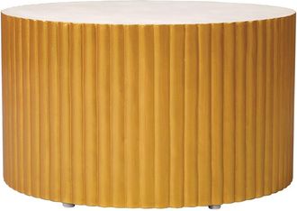 Seasonal Living Scallop Zanzibar Concrete Coffee Table