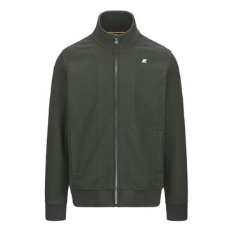 K-Way K-Way, Zip-throughs, male, Green, Size: XL Finn Heavy Fleece Felpa