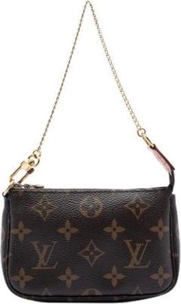 Louis Vuitton Pre-owned Mini Bags, female, Brown, Size: ONE SIZE Pre-owned Mini Pochette Accessoires