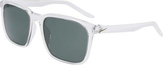 Nike Sportieve zonnebrillencollectie - unisex - Zonnebrillen - Grijs - 57 MM - Accessoires