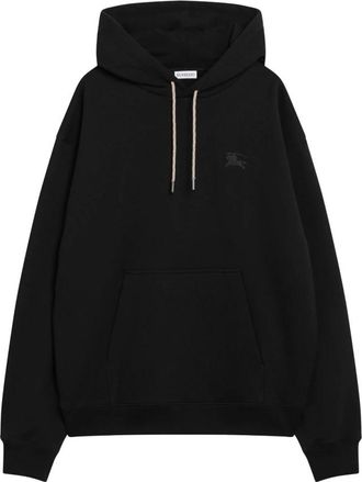 Burberry Logo Katoenen Hoodie - Heren - Hoodies - Zwart - XL - Katoen - Hoodies & sweatvesten