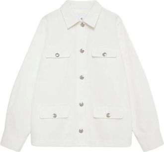 Anine Bing Giacca oversize con bottoni - Bianco