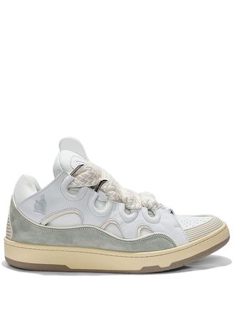 Lanvin Sneakers Curb in pelle - Bianco