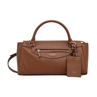 Guess Antonia Baguette Tas - Dames - Tassen - Bruin - Maat: ONE Size Zijde